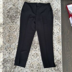 BCBG Maxazria Black Side Vent Tailored Pants